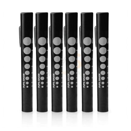 6 Pcs Disposable Penlights Set Diagnostic Ent Medical Black | VS Surgico