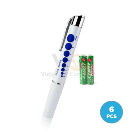 6 Led Medical Diagnostic Reusable Penlight White | VS Surgico
