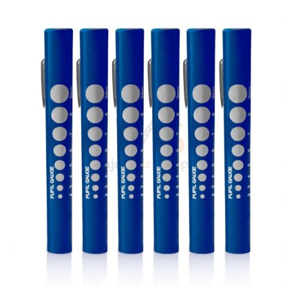6 Disposable Led Penlights Set Blue | VS Surgico