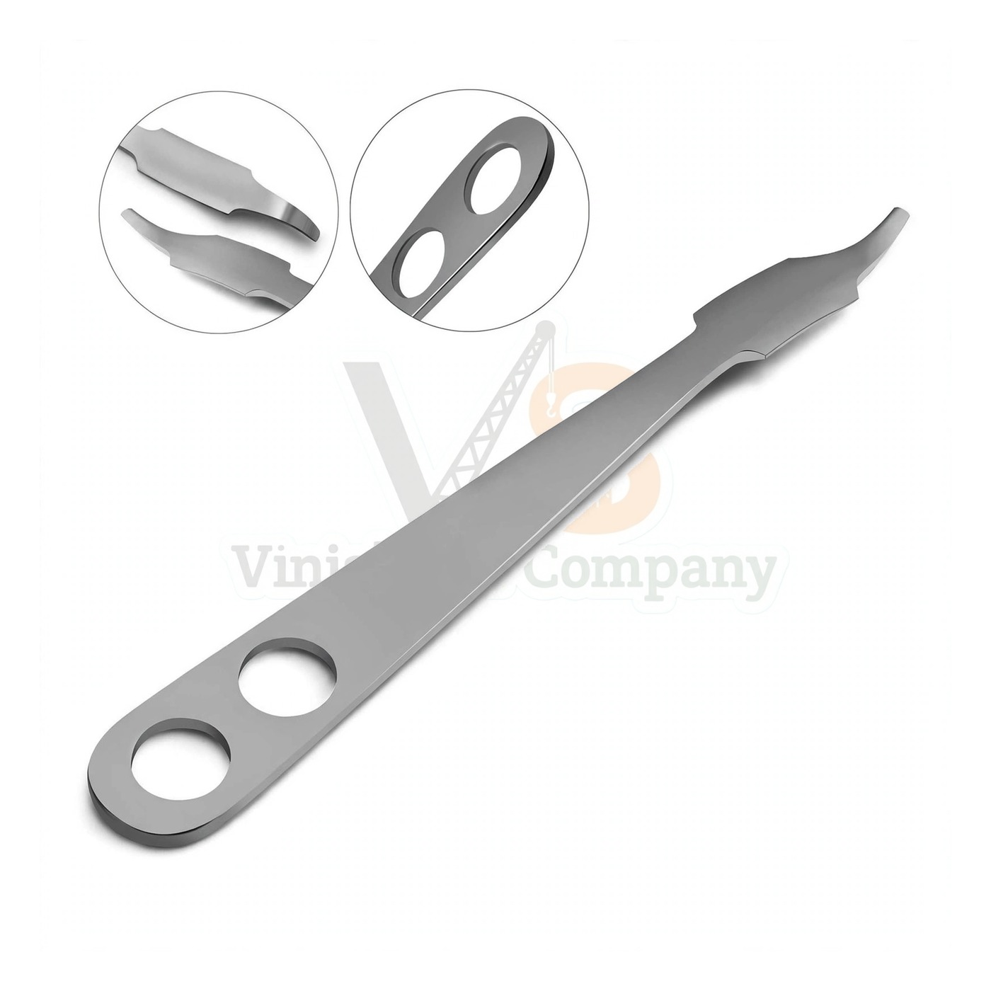 sm3634 Hohmann Retractor 9.1 4.18mm Wide Blade Single Ended | VS Surgico - Image 1