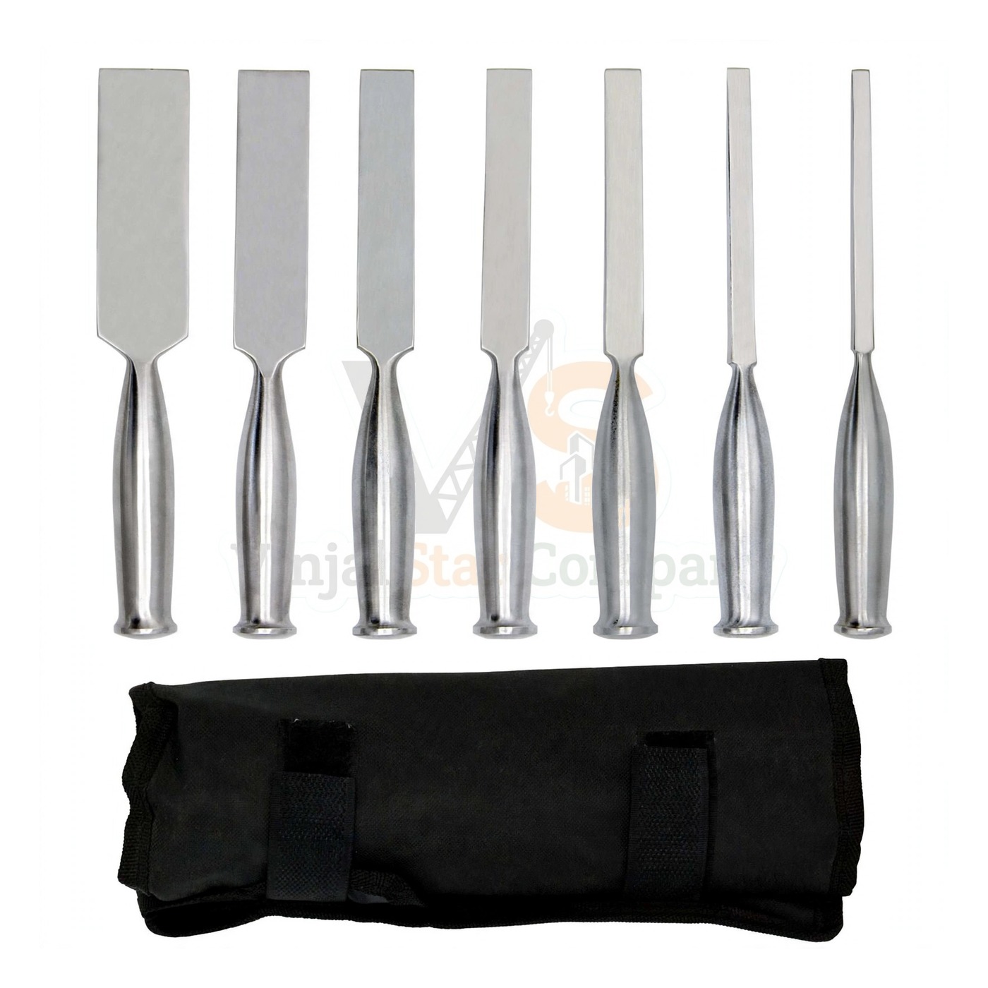 sm3644 7 Pcs Smith Peterson Osteotomes Set 8 Straight 6.4mm 32 Mm Blade | VS Surgico - Image 1