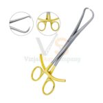 2 Bone Reduction Forceps 8 Long Ratchet With Gold Plated Handle | VS Surgico