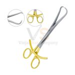 5 Bone Reduction Forceps 8 Long Ratchet With Gold Plated Handle | VS Surgico