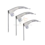 3 Mccoy Fiber Optic Flex Tip Laryngoscope Blades 2 3 4 | VS Surgico