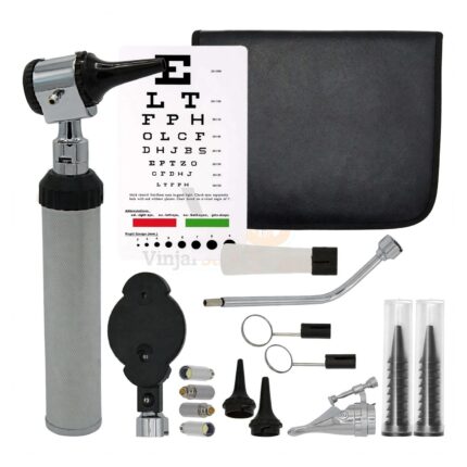 Ent Diagnostic Otoscope Ophthalmoscope Set With Case | VS Surgico