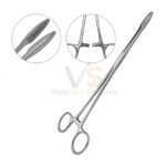 Maier Uterine Polypus Forceps 10 Serrated 5X30Mm Straight Jaws | VS Surgico