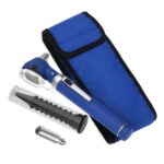 Fiber Optic Mini Otoscope 13 Pcs Set Blue | VS Surgico