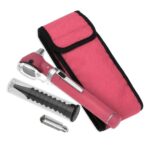 Fiber Optic Mini Otoscope 13 Pcs Set Pink | VS Surgico