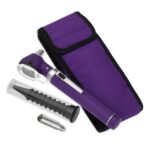 Fiber Optic Mini Otoscope 13 Pcs Set Purple | VS Surgico