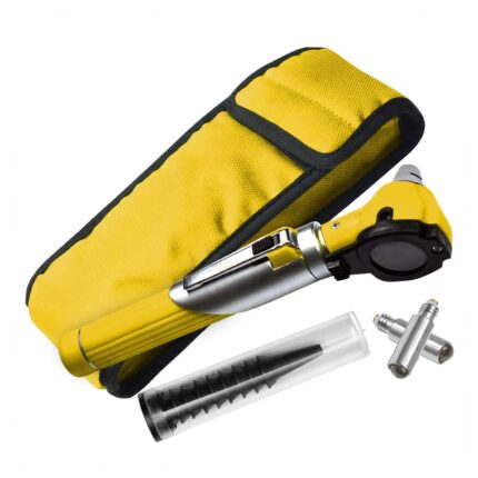 Fiber Optic Mini Otoscope 13 Pcs Set Yellow | VS Surgico