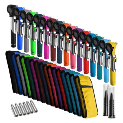 16Pcs Fiber Optic Mini Otoscopes Pack | VS Surgico