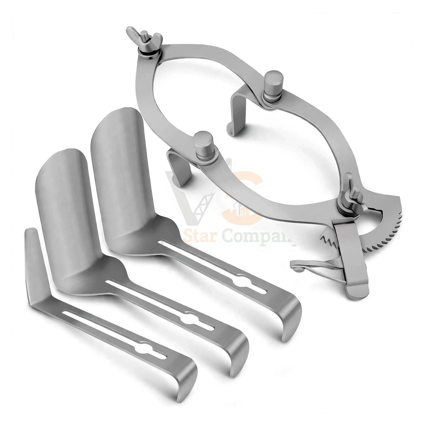 sm4543-1.jpg Osullivan Oconnor Vaginal Retractor Small With 3 Blades | VS Surgico - Image 1