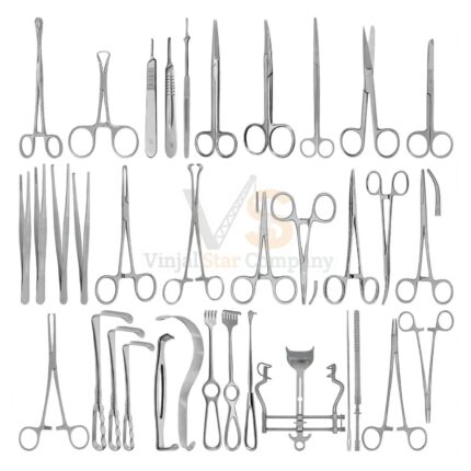 106 Pcs Major General Surgery Instruments Set | VS Surgico