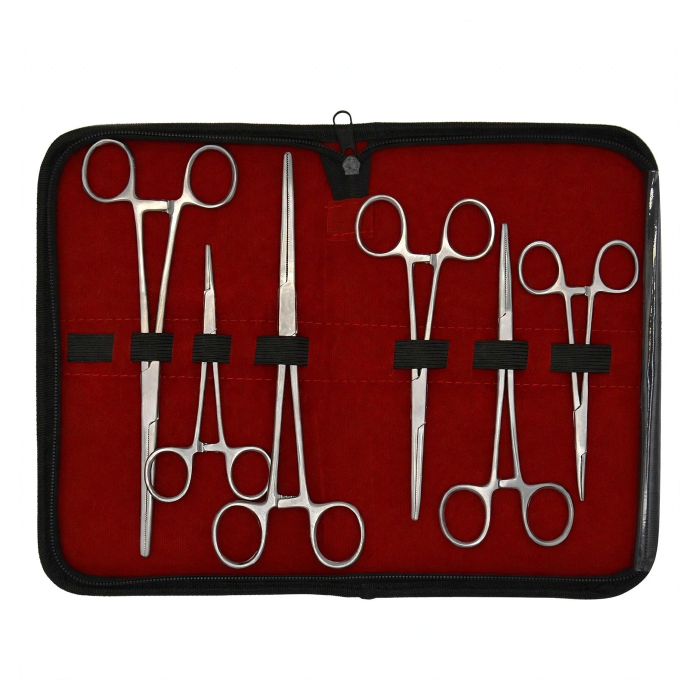 sm4629-1.jpg 6Pcs Ultimate Hemostat Forceps Set 5 6 25 8 With Case | VS Surgico - Image 1