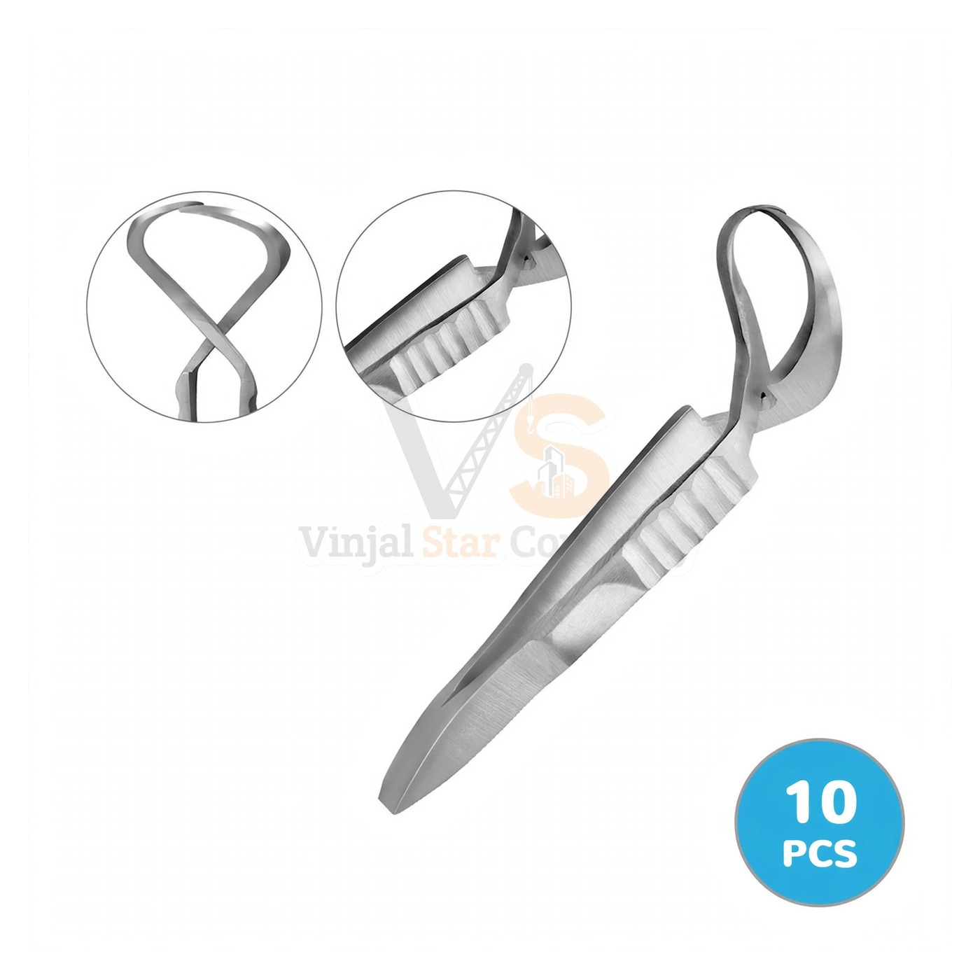 sm4636-1.jpg 10 Jones Towel Clamps 2 | VS Surgico - Image 1