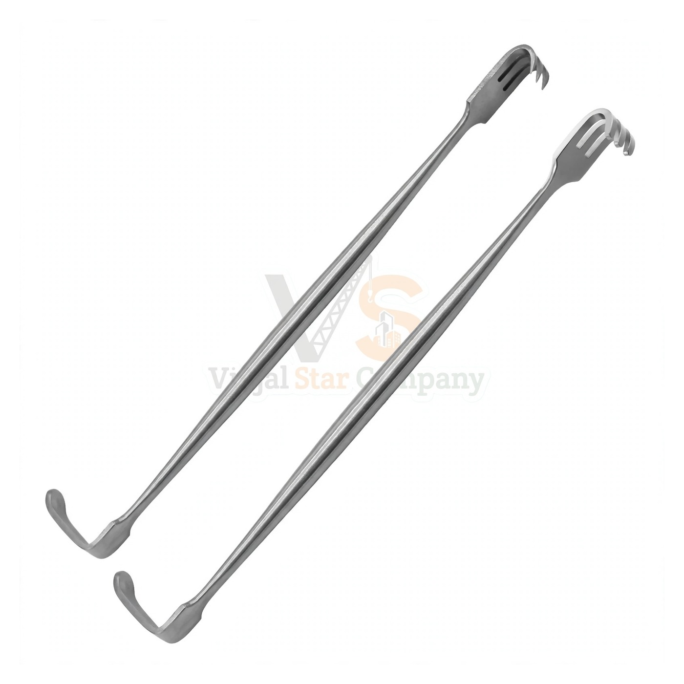 sm4638-1.jpg 2 Senn Miller Retractor Sharp Blunt Prongs | VS Surgico - Image 1