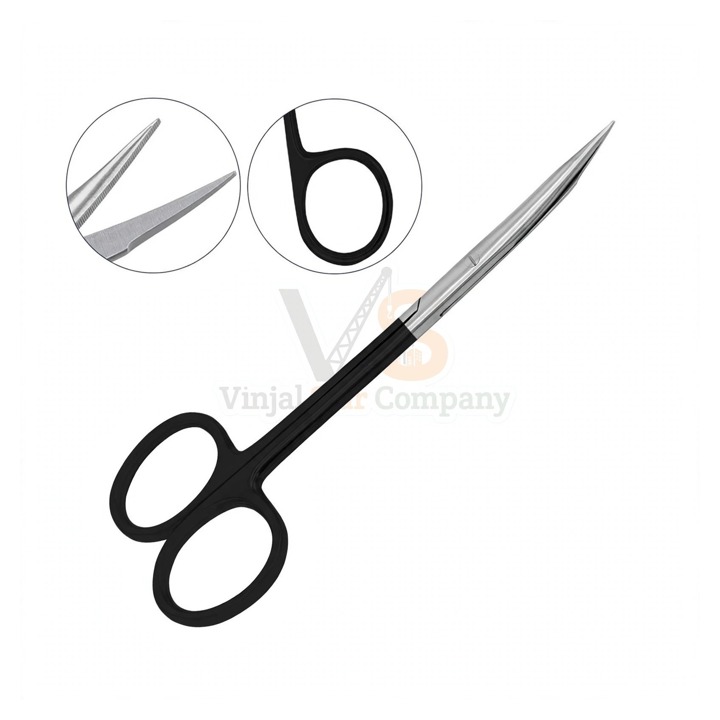 sm4668-1.jpg Supercut Stevens Tenotomy Scissors 4 5 Curved | VS Surgico - Image 1