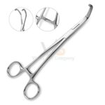 Debakey Satinsky Vena Cava Clamp 9 5 Double Angled | VS Surgico