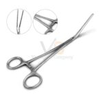 Debakey Atraumatic Ring Handle Bulldog Clamp 5 Curved | VS Surgico