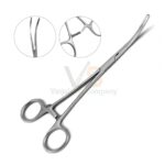 Debakey Bainbridge Vascular Forceps 8 5 Curved 2 5 Jaws | VS Surgico