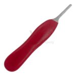 Scalpel Handle 6 With Red Plastic Grip | VS Surgico