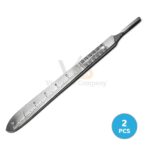 2 Bard Parker Scalpel Handle 4 With Ruler | VS Surgico