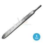 5 Bard Parker Scalpel Handle 4 With Ruler | VS Surgico