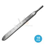 10 Bard Parker Scalpel Handle 4 With Ruler | VS Surgico