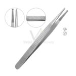 Bonney Tissue Forceps 7 1X2 Teeth And Serrated Tips | VS Surgico