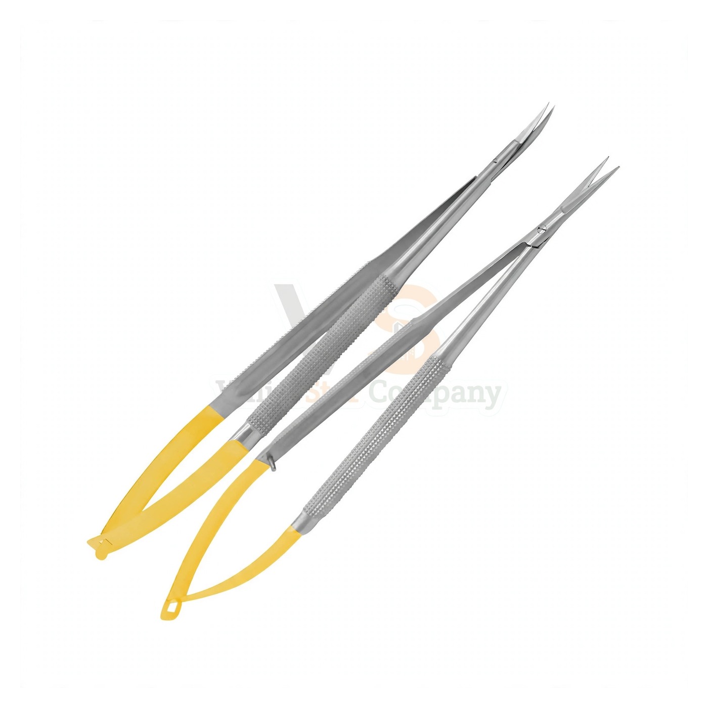 sm4854-1.jpg 2 Tc Castroviejo Scissors 5 5 Straight Curved | VS Surgico - Image 1