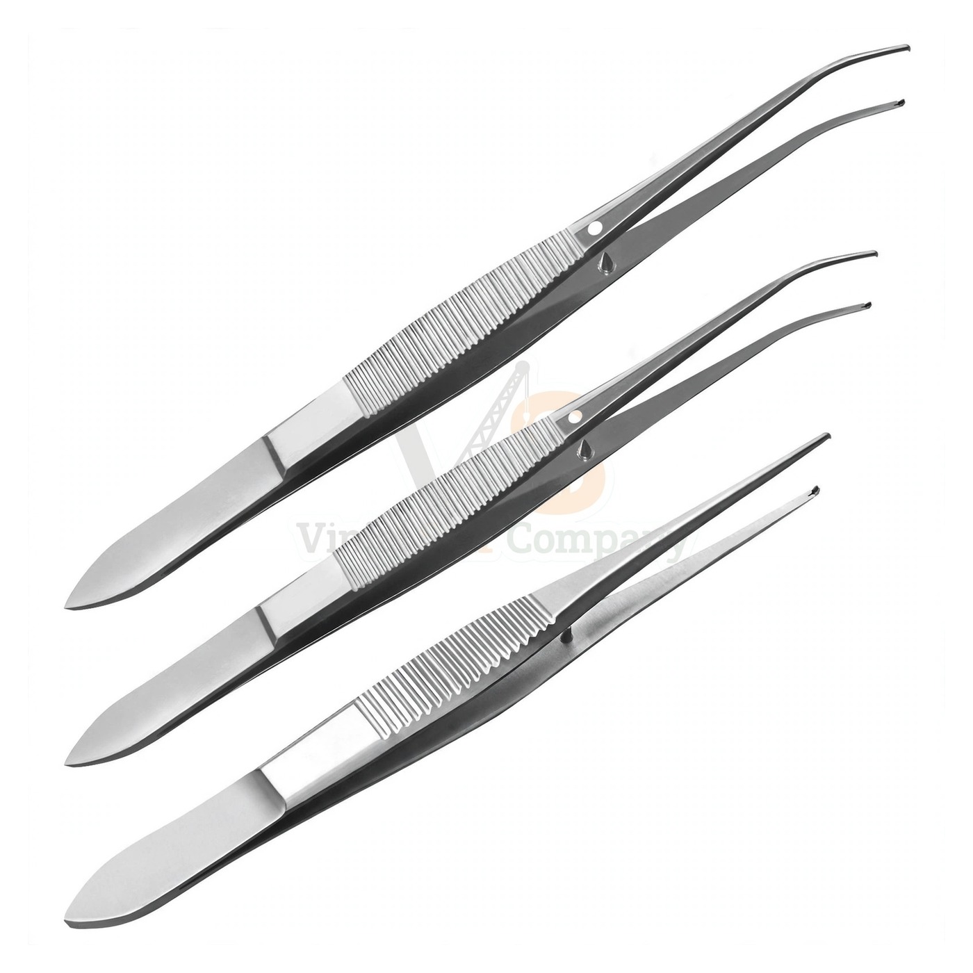 sm4866-1.jpg 3 Iris Tissue Forceps Set 4 1X2 Teeth | VS Surgico - Image 1
