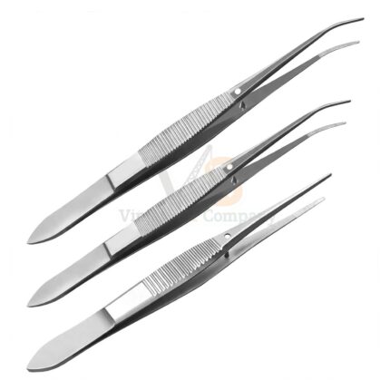 3 Eye Dressing Forceps 4 Serrated | VS Surgico