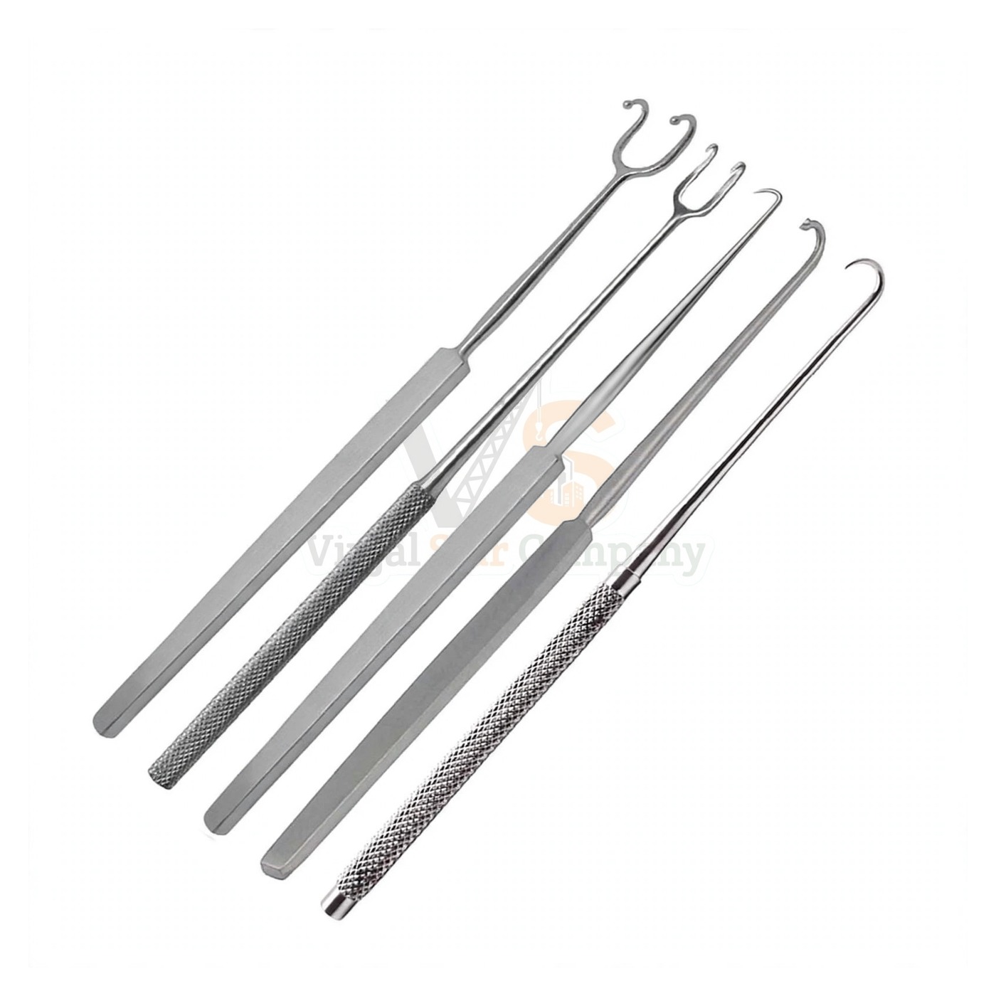 sm4971-1.jpg 5 Surgical Skin Hooks Retractor Set | VS Surgico - Image 1