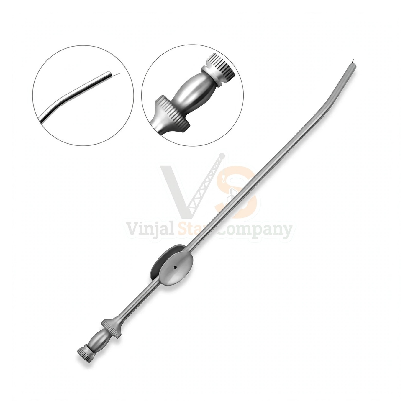 sm4995-1.jpg Adson Suction Tube 6 11Fr | VS Surgico - Image 1