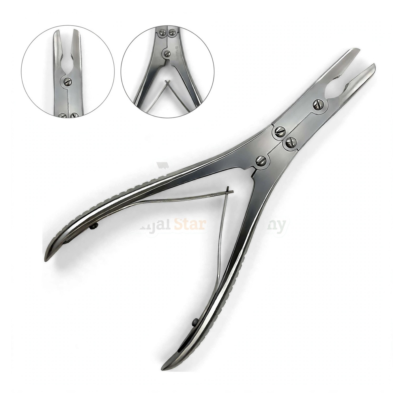 sm5032-1.jpg Ruskin Bone Rongeur 6 Straight 3Mm Bite Double Action | VS Surgico - Image 1