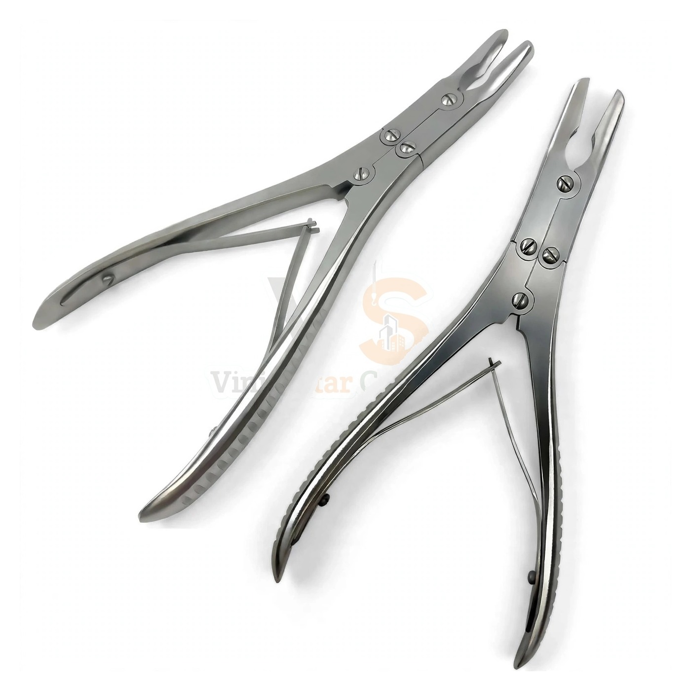 sm5042-1.jpg 2 Ruskin Bone Rongeur 7 5 Str Crvd 7Mm | VS Surgico - Image 1