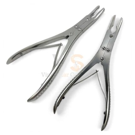 2 Ruskin Bone Rongeur 7 5 Str Crvd 5Mm | VS Surgico