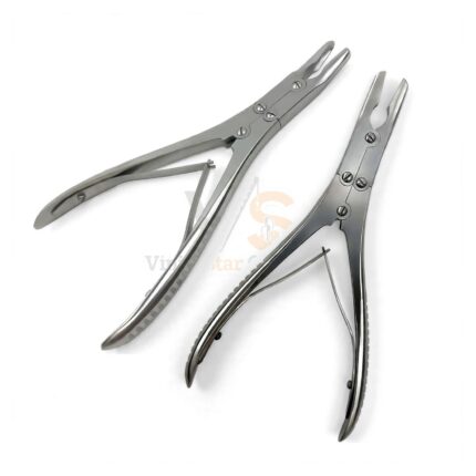 2 Ruskin Bone Rongeur 6 Str Crvd 3Mm | VS Surgico