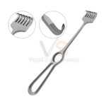 Volkman Retractor 8.5 Ring Handle 6 Sharp Prongs | VS Surgico