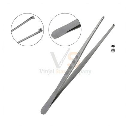 Thumb Tissue Forceps 1X2 Teeth 6 | VS Surgico