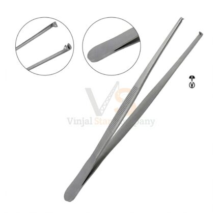 Thumb Tissue Forceps 1X2 Teeth 8 | VS Surgico