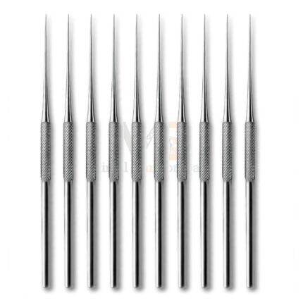 10 Metal Teasing Needles 6 Straight | VS Surgico