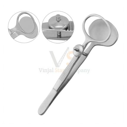 Desmarres Chalazion Forceps 3 5 Large 17X28Mm Oval Tips | VS Surgico