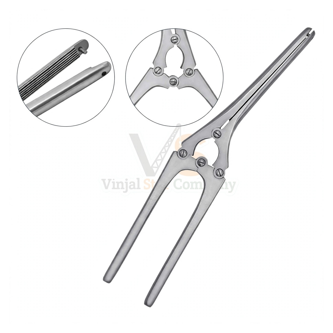 sm5150-1.jpg Payr Pylorus Clamps 11 5 With Pin | VS Surgico - Image 1