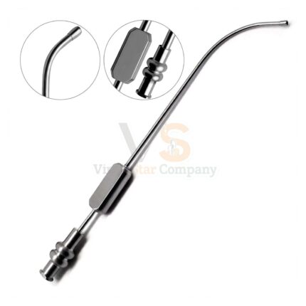 Von Eicken Antrum Cannula Long Curved 2 5Mm Tip | VS Surgico