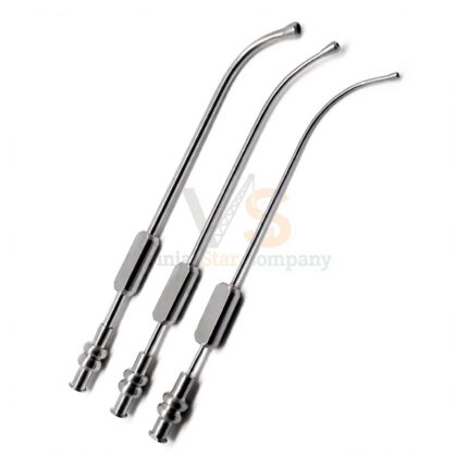 3 Von Eicken Antrum Cannula Set Long Curved | VS Surgico