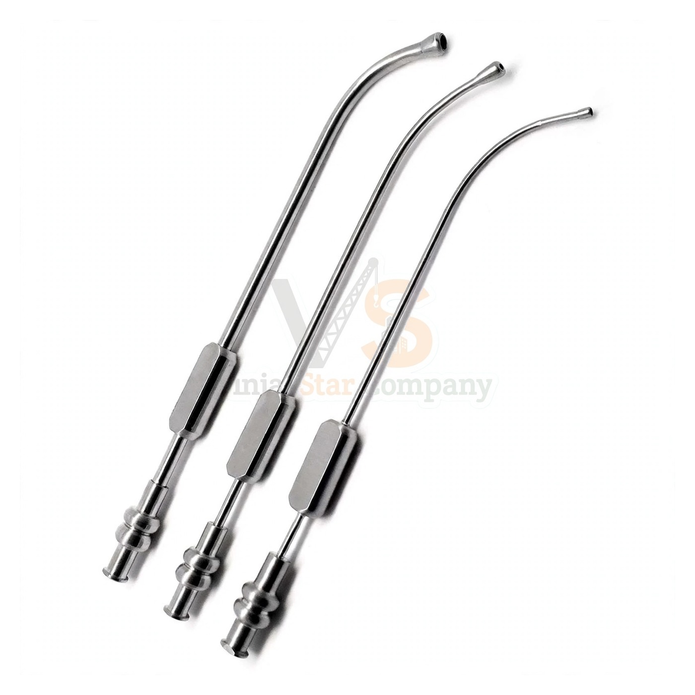 sm5181-1.jpg 3 Von Eicken Antrum Cannula Set Long Curved | VS Surgico - Image 1