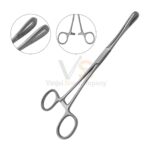 Rampley Sponge Holding Forcep 7 Straight Serrated Jaws | VS Surgico
