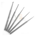 5 Buck Ear Curettes Set Straight Sharp | VS Surgico