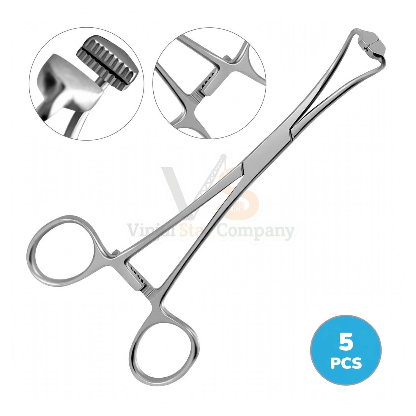 sm5232-1.jpg Peer Towel Clamp Forceps | VS Surgico - Image 1